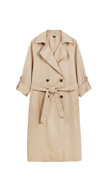 Beige Trench Coat