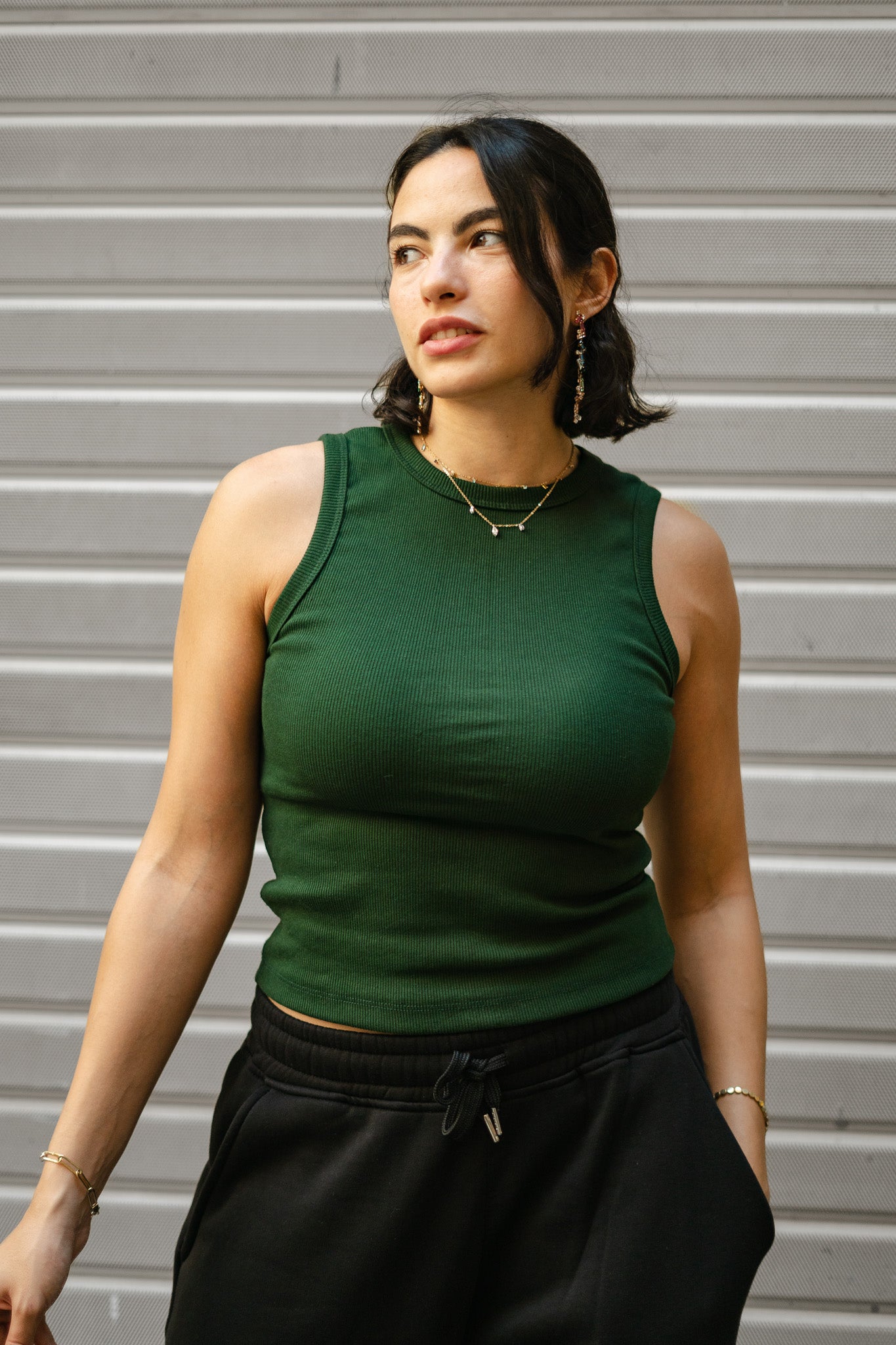 Green Tank Top